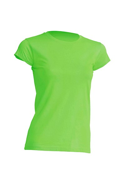 REGULAR T-SHIRT LADY lime fluor REGULAR T-SHIRT LADY lime fluor